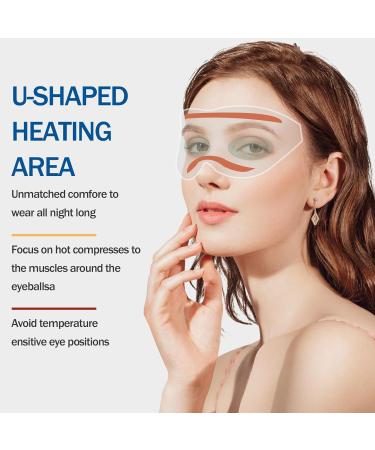 SDSM Steam Eye Mask 20 Packs Self Heating Eye Masks for Dry Eyes Warming Eye Mask Disposable Heated Eye Mask for Dry Eyes Fatigue Dark Circles Tired Eyes Sleep Mask Stress Relief Gifts Unscented - Buy Online on SooperMarket.com
