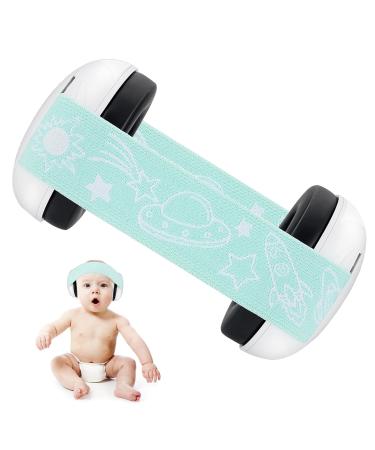 Funmo Hearing Protection Baby Baby Headphones Noise Protection Headphones Baby Adjustable Elastic Hearing Protector Noise Protection Prevents Hearing Damage Hearing Protection for Babies and Toddlers from 0 to 18 Months