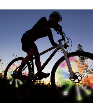 Johiux 24-Piece Colorful Spoke Reflectors for Children's Bicycles | Safety Accessories & Star Reflectors - Buy Online on SooperMarket.com
