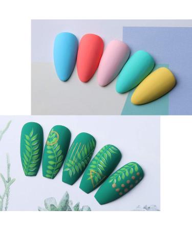 Makartt No Wipe Matte Gel Top Coat - 10ml Clear Finish for Nail Art Designs - Buy Online on SooperMarket.com