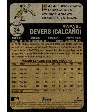 Boston Red Sox 2022 Topps Heritage 14 Card Team Set with Rafael Devers  Xander Bogaerts and Rookie Cards Plus - Buy Online on SooperMarket.com