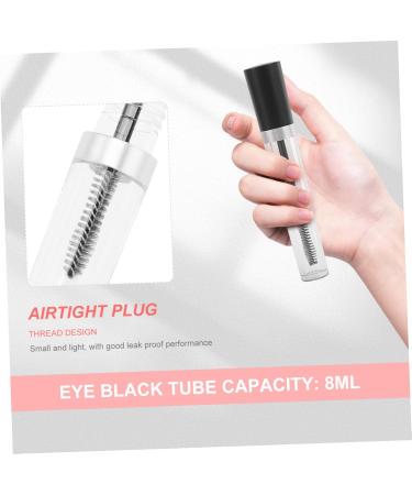 Healeved 8 Sets Refillable Eyelash Cream Bottle Mascara Tubes Empty Clear Mascara for Eyelashes Plastic - Buy Online on SooperMarket.com