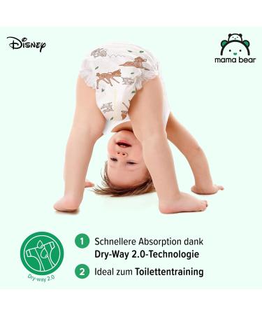 Amazon Mama Bear Disney Diaper Pants - Size 4 (9-15 kg) - 80 Count - International Shipping Available - Buy Online on SooperMarket.com