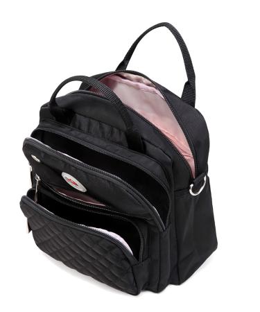 Small Waterproof Baby Diaper Bag Tote Messenger Backpack-Black - Buy Online on SooperMarket.com