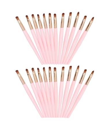 24 Pack Disposable Eyeliner Brush Applicator Cosmetic Eye Wands Makeup Tool