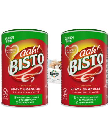 Gluten Free Gravy Bundle with Bisto Gluten Free Gravy Granules 175g 2 Pack + Brightdale Kitchen Booklet