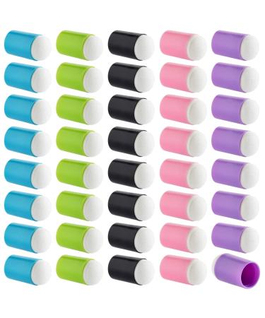 40 Pack Finger Painting Sponge Daubers for Stamping Ink Blending Tool for Arts and DIY Crafts (1 in)