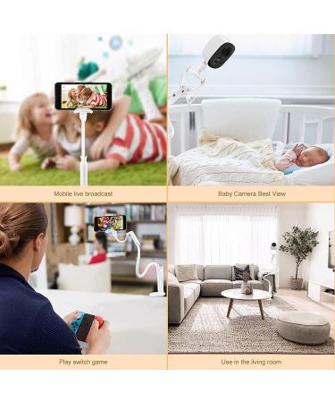 MYPIN Universal Flexible Baby Monitor Holder | Indoor Camera Stand - White - Buy Online on SooperMarket.com