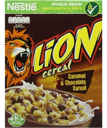 Nestle Lion Caramel and Chocolate Cereals 400g - Pack of 3 - Buy Online on SooperMarket.com