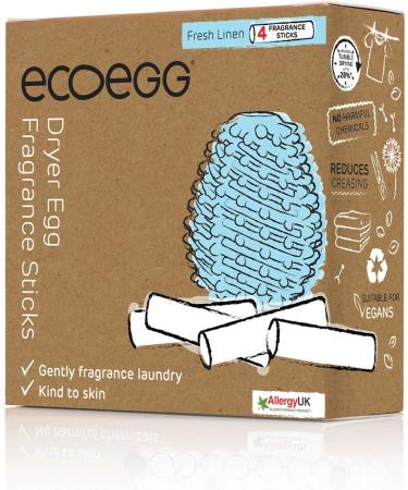 ecoegg Dryer Egg | Reduces Drying Time | Tumble Dryer Balls replacement & Dryer Egg Fragrance Sticks | Refills | Reduces Drying Time | Tumble Dryer Balls replacement Spring Blossom 2 Piece Set + Fragrance Sticks - Buy Online on SooperMarket.com
