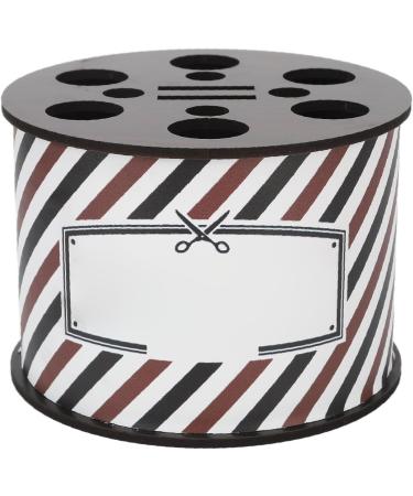 Scissors Storage Holder Wood Storage Box for Scissors Comb Large Capacity Round Scissors Organizer for Hairdresser Barber Tool Storage Box - Buy Online on SooperMarket.com