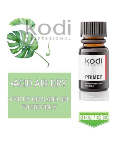 Kodi Professional Nail Dehydrator & Acid Primer | 10ml | Nail Plate Degreaser Gel for Acrylic & Gel Nails | Strong Adhesion & Prep - Buy Online on SooperMarket.com