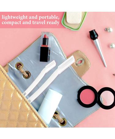 Professional Dermaplane Razor for Women | Peach Fuzz & Facial Hair Removal Tool with 3 Eyebrow Razors - Buy Online on SooperMarket.com