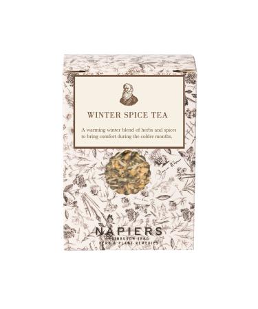 Napiers Winter Spice Herbal Tea Blend | Loose Leaf Tea | A Warming Comfort for Colder Months | 100g