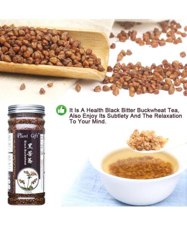 Buy Black Buckwheat Tea - Caffeine-Free Herbal Loose Leaf 240g | Tarty Chinese Tea - International Shipping - Buy Online on SooperMarket.com