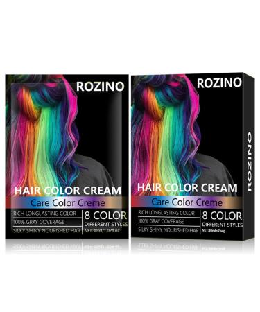 Hair dye Semi-Permanent Hair Colour Glossy Hair Colour Waterproof Long Lasting Natural Hair Colour Natural Looking Glow Fights Grey Hair Shine Hair Colour Colour Lasts Up To 6-10 Washes(mediumbrown)