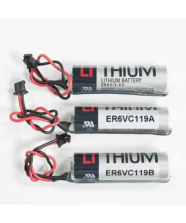 Buy 30 Pack ER17500V 3.6V 2700mAh Batteries for Toshiba PLC - Enhance Backup Power Supply with Black Plug M70 M60 - Buy Online on SooperMarket.com