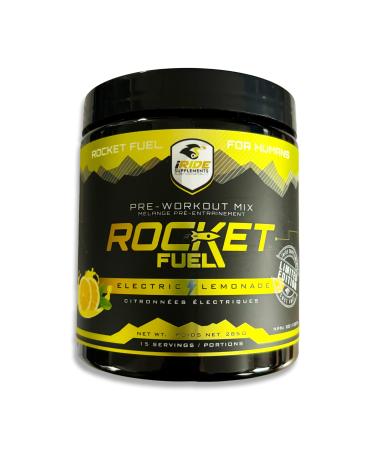 iRide Supplements - Pre Workout Creatine Monohydrate Powder + 200mg Caffeine Lemonade - Enhanced Athlete Supplements - Sugar Free Energy Supplement for Men & Women -30 Servings