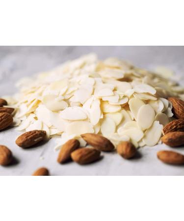 Organic Blanched Sliced Almonds 1.5 lbs - Non-GMO, Raw, Unsalted, Vegan, Keto, Paleo - High Protein & Fiber, Vitamin E, Copper, Manganese - Bulk Almonds for Cooking - Buy Online on SooperMarket.com
