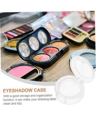 Gogogmee 8pcs Box Empty Eye Shadow Box Creme Eyeshadows Gram Jar To Go Makeup Tools Abs White Travel Cosmetic 4x3.8cm White - Buy Online on SooperMarket.com