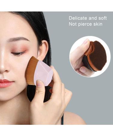 Foundation Brushes Makeup Brushes Fiber Hair for Micro Baking for Makeup Setting(Pink) - Buy Online on SooperMarket.com