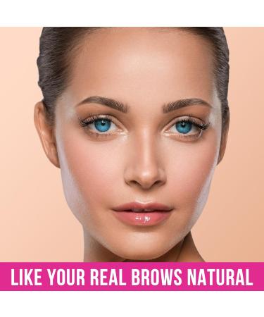 iMethod Microblading Eyebrow Pencil - 2-in-1 Dual-Ended Brow Pencil with 3-Tine Fork Tip & Brush Creates Natural Eyebrows Black 05 - International Shipping Available - Buy Online on SooperMarket.com