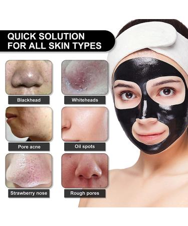 Blackhead Remover Mask | Charcoal Peel Off Facial Mask - Deep Cleansing & Pore Purifying for All Skin Types | 60g - Buy Online on SooperMarket.com