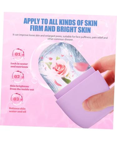 Buy NOLITOY Silicone Face Ice Roller - Purple Ice Facial Massage Tool for Glowing Skin | International Shipping Available - Buy Online on SooperMarket.com
