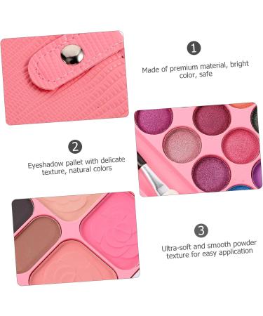 Angoily 33 Makeup Palette Eyeshadow Pink Makeup Matte Blush Kids Eye Shadow Girl Child Blush Palette - Buy Online on SooperMarket.com