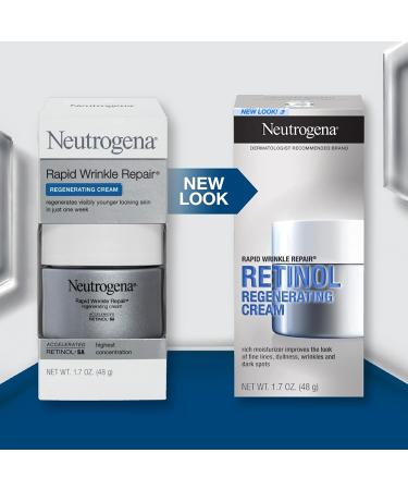 Neutrogena Rapid Wrinkle Repair Cream 1.7 oz - Anti-Aging Regenerating Moisturizer - Buy Online on SooperMarket.com