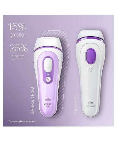 Braun IPL Hair Removal Pro 3 PL3111 for Women and Men with Venus Razor - Long-lasting Body & Face Hair Removal System - Corded - Buy Online on SooperMarket.com