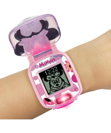 VTech Minnie's Learning Clock | Children's Digital Watch & Educational Games | Age 3-6 - Buy Online on SooperMarket.com