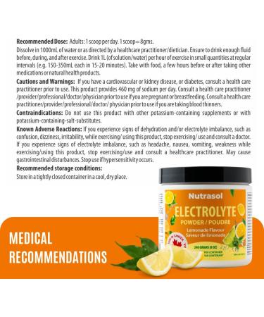NUTRASOL Advance Electrolytes w/Key Nutrients Minerals & Vitamins | Antioxidant | Pre&Post Workout Hydration Solution | Boost Energy | Helps Body Hydrate During Physical Activities - Buy Online on SooperMarket.com