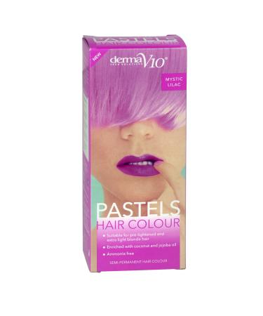 DERMA V10 PASTELS HAIR COLOUR MYSTIC LILAC