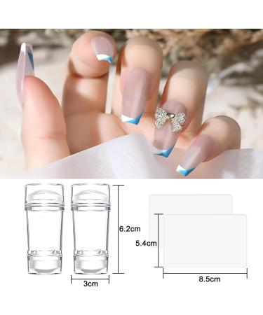French Nails & Nail Stamp Template for DIY Manicure | Nail Art Printing Tools & Accessories - Buy Online on SooperMarket.com