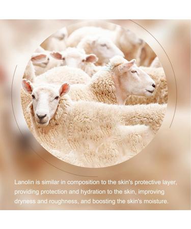 Lanolin Moisturising Cream Lanolin Face Cream Lanolin Cream Nourishing Moisturising Hydrating Moisturiser Improves Dryness Firming Skin Gentle Skin Care Cream 140g - Buy Online on SooperMarket.com