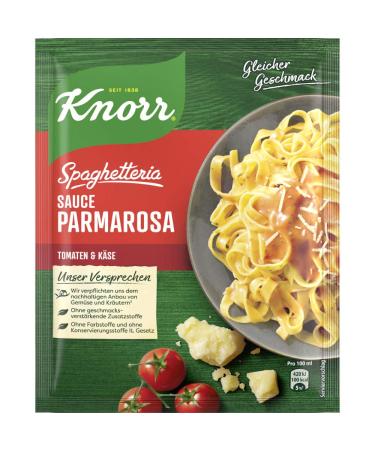 Knorr gourmet sauce parmarosa delicious pasta sauce without flavor enhancing additives 250 ml 1 piece parmarosa tomatoes and cheese 1 Pack