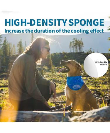 ALL FOR PAWS Chill Out Ice Bandana - Large | Cool Your Dog Down Internationally - Buy Online on SooperMarket.com