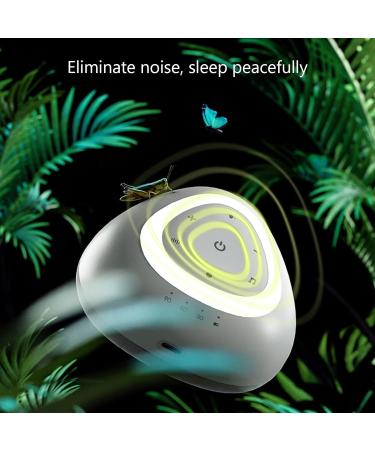 White Noise Night Light White Noise Sleep Speaker Intelligent 7 Colors Soothing Stress Reduction for Work - Buy Online on SooperMarket.com