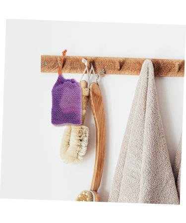 FOYTOKI 8pcs Soap Bag Foaming Net Mesh Soap Savers Pocket Organizer Pouch Bath Scrubber Sisal Soap Bag Nylon - Buy Online on SooperMarket.com