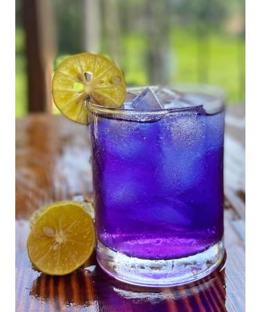 Ceylon Cinnamons Pure & Natural Butterfly Loose Flower 50g Loose Blue Matcha Caffeine-Free Flower Tea Sparkle your smoothies baking cuisines - Buy Online on SooperMarket.com
