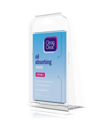 Clean & Clear Oil Absorbing Sheets - 50 Count (Pack of 6) | Oil Control for Fresh, Matte Skin - Buy Online on SooperMarket.com