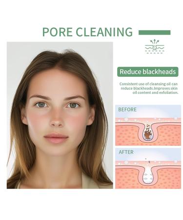Cleansing Oil for Sensitive Skin - Korean Makeup Remover & Deep Cleanser | Melt Blackheads & Remove Makeup Easily - Buy Online on SooperMarket.com