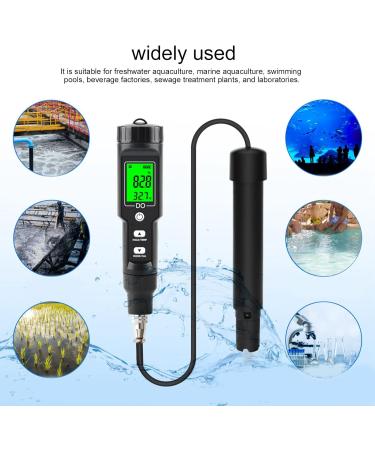 CaCaCook Digital Dissolved Oxygen Meter - Portable DO Pen for 0.0-40.0 Mg/L Oxygen Concentration | International Shipping Available - Buy Online on SooperMarket.com