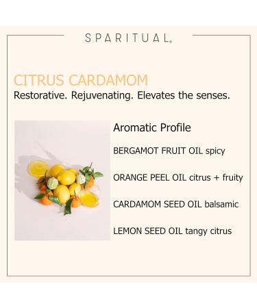 SpaRitual Citrus Cardamom Vegan Hand Salve - Natural Hydrating Serum with Marula Oil & Shea Butter | 1.5 Fl Oz | Gluten Free Moisturizer for Dry Hands - Buy Online on SooperMarket.com