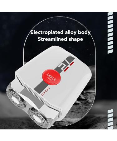 Beard Trimmer Zinc Alloy Fully Automatic Portable Washable Double Head Detachable Travel Men Beard Clippers for Beard Hair Body Hair - Buy Online on SooperMarket.com