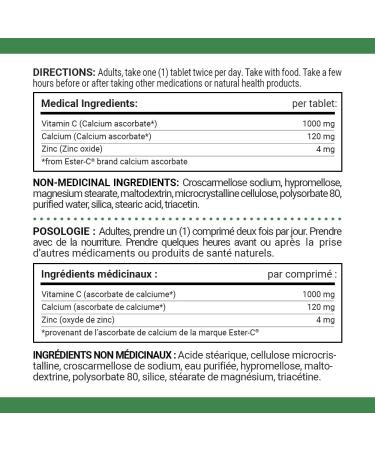Ester-C Vitamin C 1000mg - Buy Online on SooperMarket.com