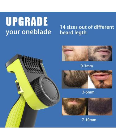 14-in-1 Trimming Attachments for One Blade QP2520 QP2630 QP2530 QP2620 QP2834 QP2724 Facial Hair Trimmers Beard Trimmer Replacement Kit - Buy Online on SooperMarket.com