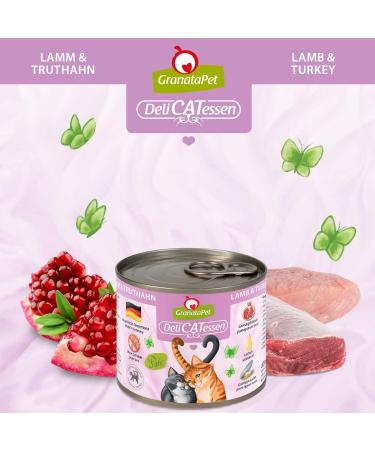 Granapet Delicatessen Multipack 3 Without Fish - Premium Grain-Free Wet Cat Food High Meat Content & Quality Oils 6 x 200g Trial Pack - Buy Online on SooperMarket.com