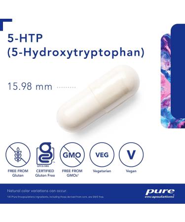 Pure Encapsulations 5-HTP | Features Plant-Derived 5-HTP to Support Healthy Mood Balance | 60 Capsules - Buy Online on SooperMarket.com